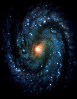 A spiral galaxy